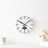Geteilter Rundbus Runde Wanduhr (Zuhause)