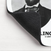 Geteiltes Abraham Lincoln-Haus kann Zitat nicht Mousepad (Ecke)
