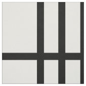 Geteiltes schwarze Streifen-geometrisches Stoff (Muster)