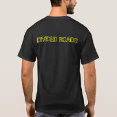 Geteiltes Straßen-Klassiker-Logo T-Shirt (Rückseite)