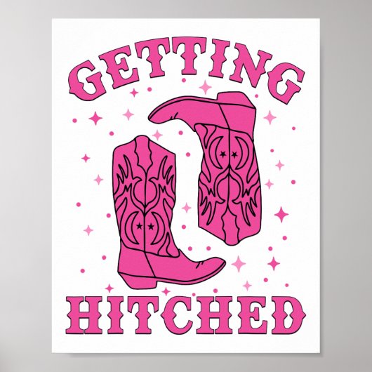 Getestet Bride Groom Western Wedding Bachel Poster (Vorne)