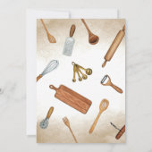 Getflüstert von Bridal Dusche Einladung (Rückseite)