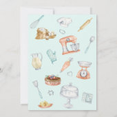 Getflüstert von der Küche Bridal Dusche Einladung (Rückseite)