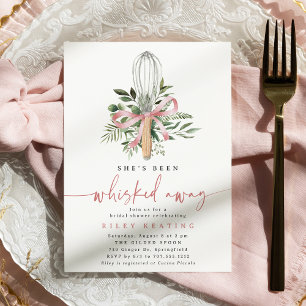Getflüstert von der Küche Bridal Dusche Einladung