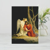 Gethsemane, berühmtes Gemälde Karte (Stehend Vorderseite)