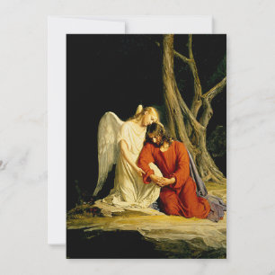 Gethsemane, berühmtes Gemälde Karte