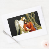 Gethsemane Carl Bloch Rechteckiger Aufkleber (Umschlag)