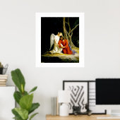 Gethsemane von Carl Bloch. Fine Art Print Poster (Heimbüro)