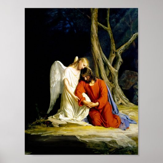 Gethsemane von Carl Bloch Poster (Vorne)