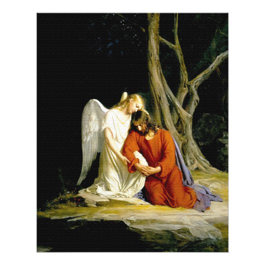 Gethsemane von Carl Heinrich Bloch 1805 Fotodruck (Vorne)