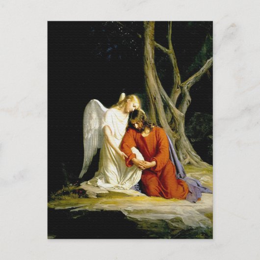 Gethsemane von Carl Heinrich Bloch 1805 Postkarte (Vorderseite)