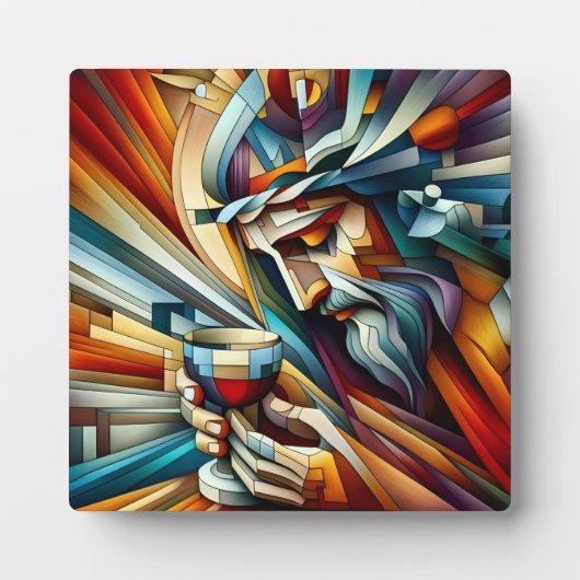 Gethsemanisches Leid Fotoplatte (Vorderseite)