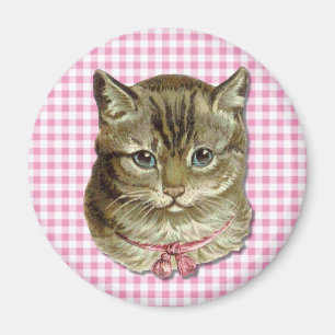 Getigerte Katze Magnet