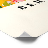 Getigerte Katze Matisse Druck Lustige Espresso Kun Poster (Ecke)