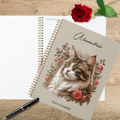 Getigerte Katze Planer