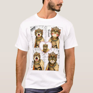 Getigerte Katze T-Shirt