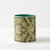 Getigerte Katze Tasse (Zentrum)