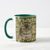 Getigerte Katze Tasse (Links)