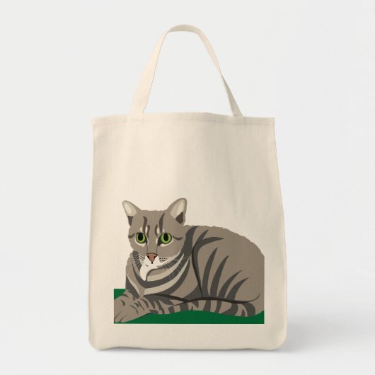 Getigerte Katze Tragetasche (Vorne)
