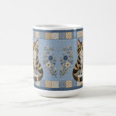 Getigerter Katzenquilt Kaffeetasse (Mittel)