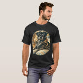 Getigerter Mops T-Shirt (Vorne ganz)