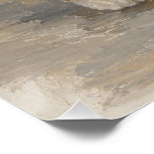 Getigertes Kätzchen Poster (Ecke)
