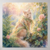 Getigete Katze Poster (Vorne)