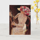 "Getin Tune" von Sue Halstenberg Karte (Gelbe Blume)