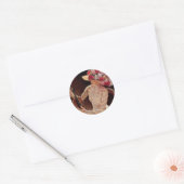 "Getin Tune" von Sue Halstenberg Runder Aufkleber (Umschlag)