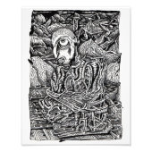 Getragen von Brian Benson Fotodruck (Vorne)