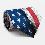Getragene Krawatte USA Kampf (Gerollt)