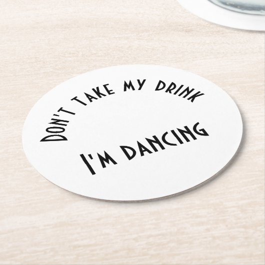 Getränk-Abdeckungen Runder Pappuntersetzer (Angewinkelt)