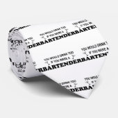 Getränk-auch - Barkeeper Krawatte (Gerollt)