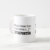 Getränk-auch - Gerichtsschreiber Kaffeetasse (Vorderseite Links)