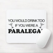 Getränk-auch - Rechtsassistent Mousepad (Mit Mouse)