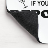 Getränk-auch - Reporter Mousepad (Ecke)