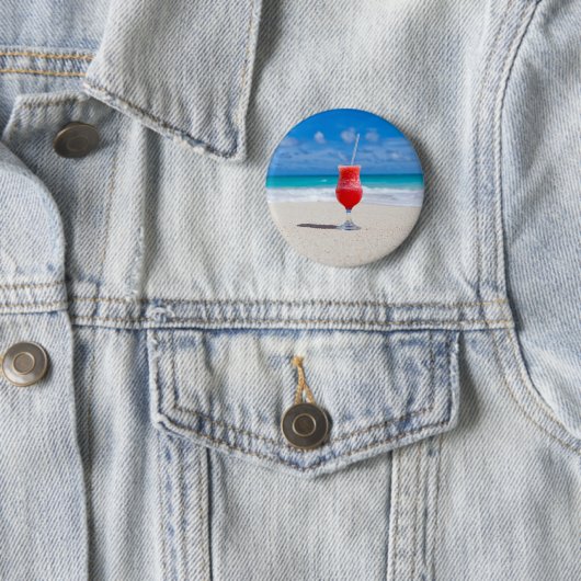 Getränk auf Strandknopf Button (Beispiel)