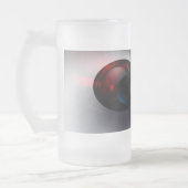 Getränk-Bier-Bier Stein Mattglas Bierglas (Links)