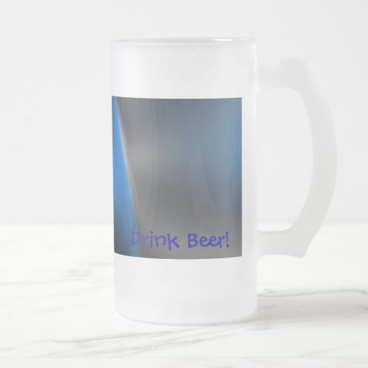 Getränk-Bier-Bier Stein Mattglas Bierglas (Rechts)