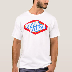 Getränk-Bleichmittel T-Shirt