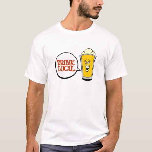 Getränk-Einheimisches T-Shirt (Vorderseite)
