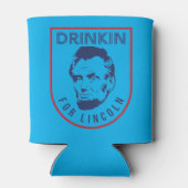 Getränk für Lincoln 4. Juli Can Cooler Dosenkühler (Rückseite)