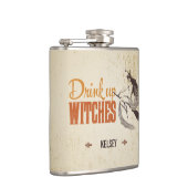 Getränk herauf Hexen personifizieren Flasche Flachmann (Rechts)