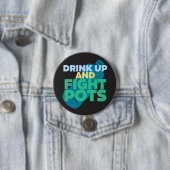 Getränk hohe und Kampf TÖPFE Bewusstseins-dunklere Button (Beispiel)