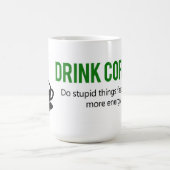 Getränk-Kaffee tun dumme Sache-schnellere Tasse (Mittel)