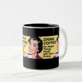 Getränk-Kaffee Zweifarbige Tasse (VorderseiteRechts)