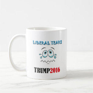 Getränk-Liberaler zerreißt TASSE! TRUMP2016 Kaffeetasse