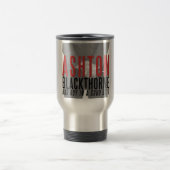 Getränk mit Asche Reisebecher (Mittel)