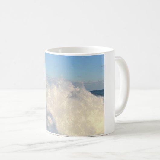 Getränk mit Bruchwelle Kaffeetasse (VorderseiteRechts)