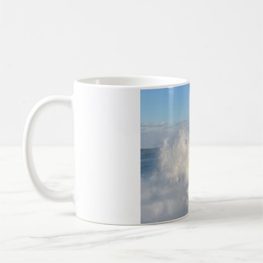 Getränk mit Bruchwelle Kaffeetasse (Links)